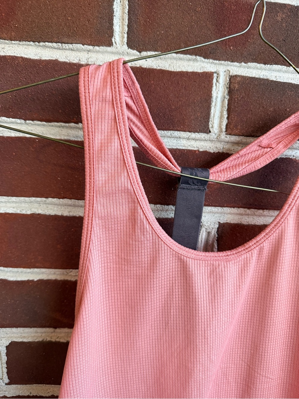 Fabletics Dusty Rose Ribbed Racerback Tank - Picture 5 of 8